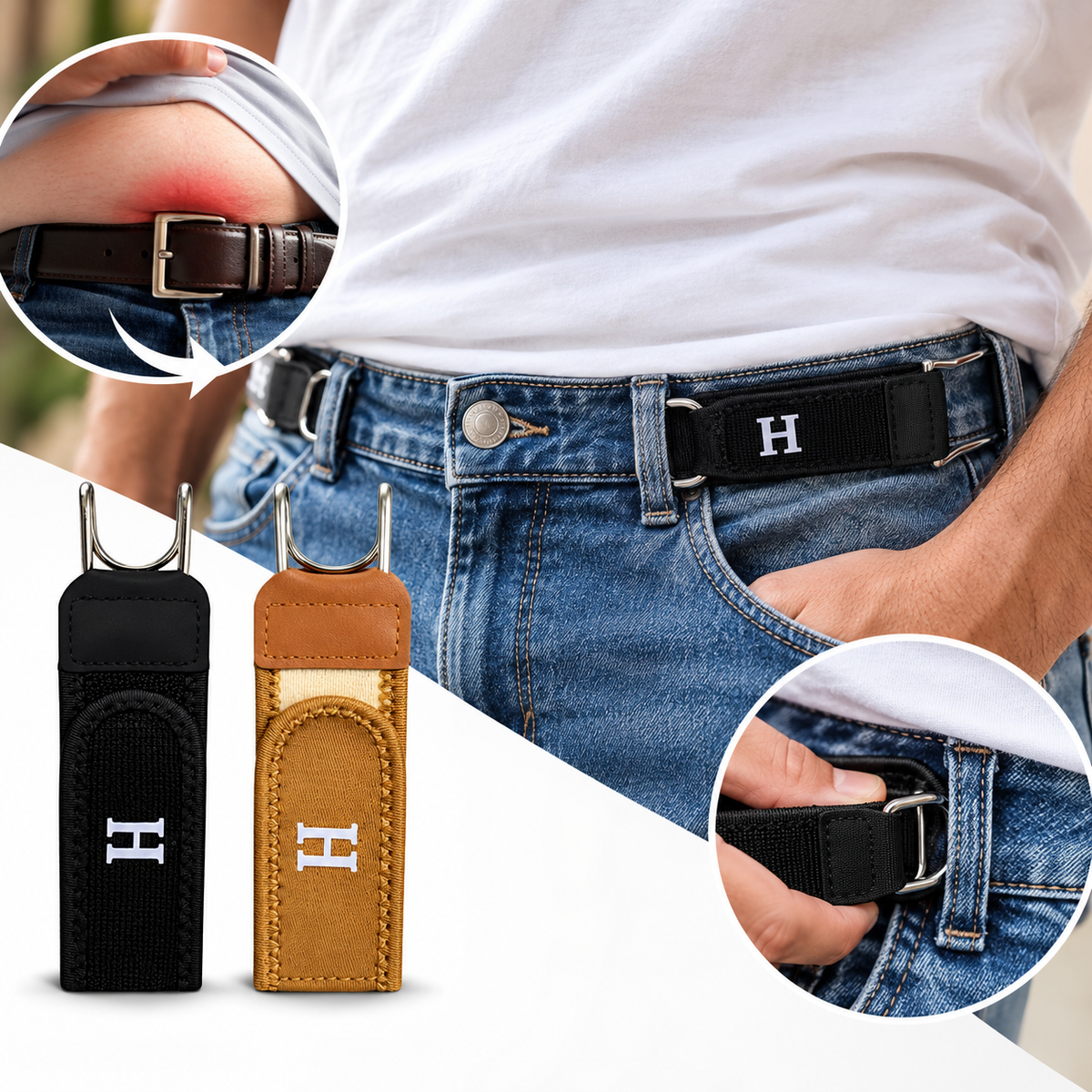 BroekFix™ – Geen knellende riem meer